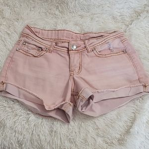 Bongo size 3 pink Jean shorts